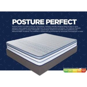 NEW Posture Perfect- Duroflex Orthopaedic Certified Pocket Spring Mattress